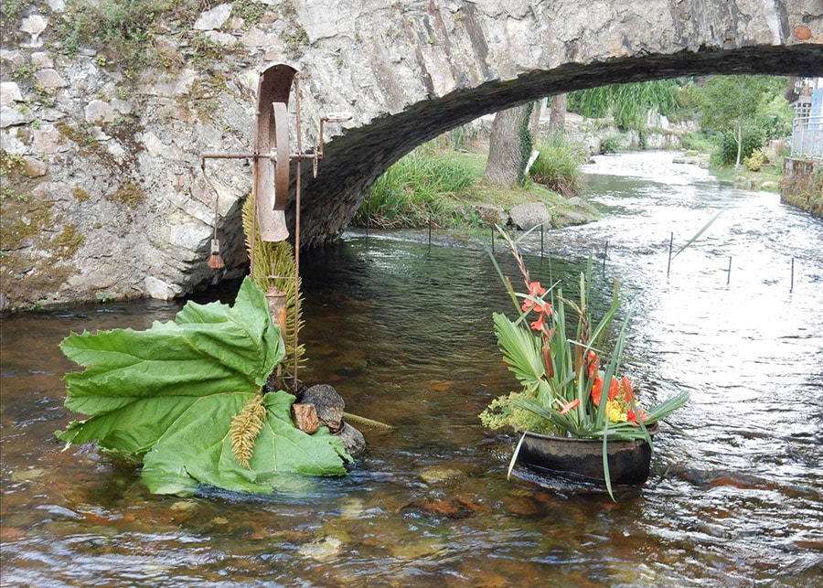 Les créations de Flora Occitania à la Fête de l'eau à Durfort - 2017