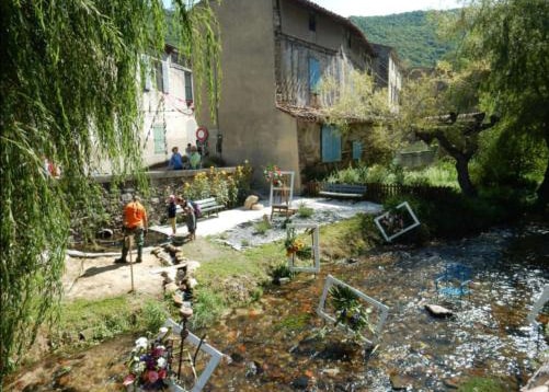 Les créations de Flora Occitania à la Fête de l'eau à Durfort - 2017